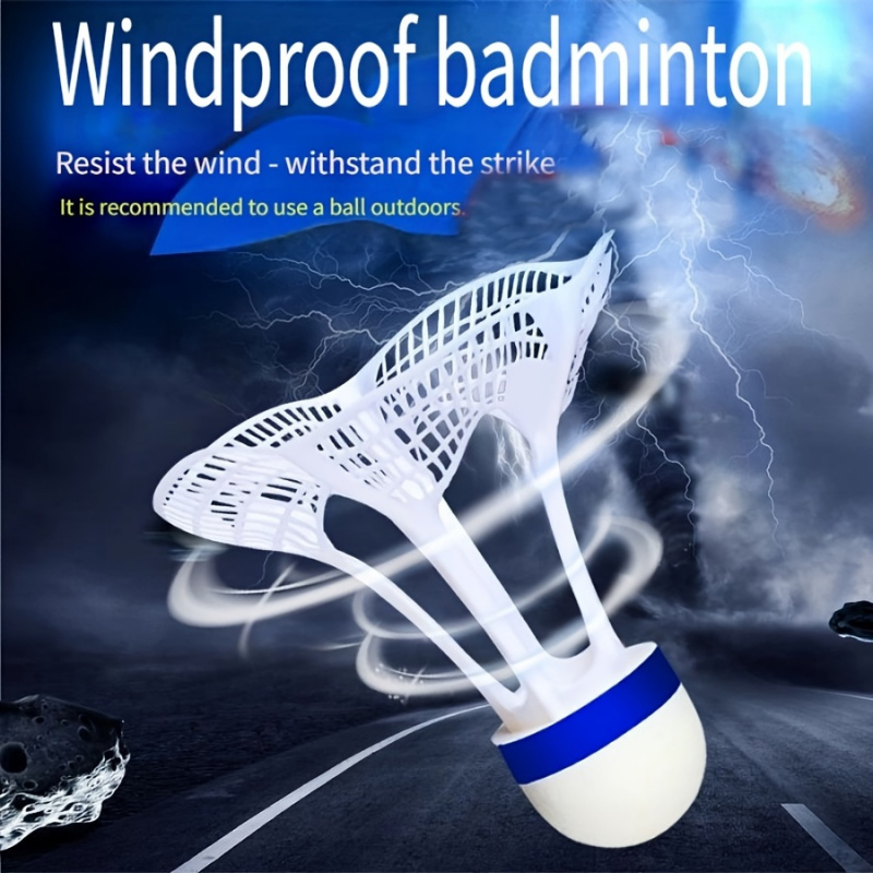 Feather Shuttlecock - 10 pezzi di badminton resistenti al