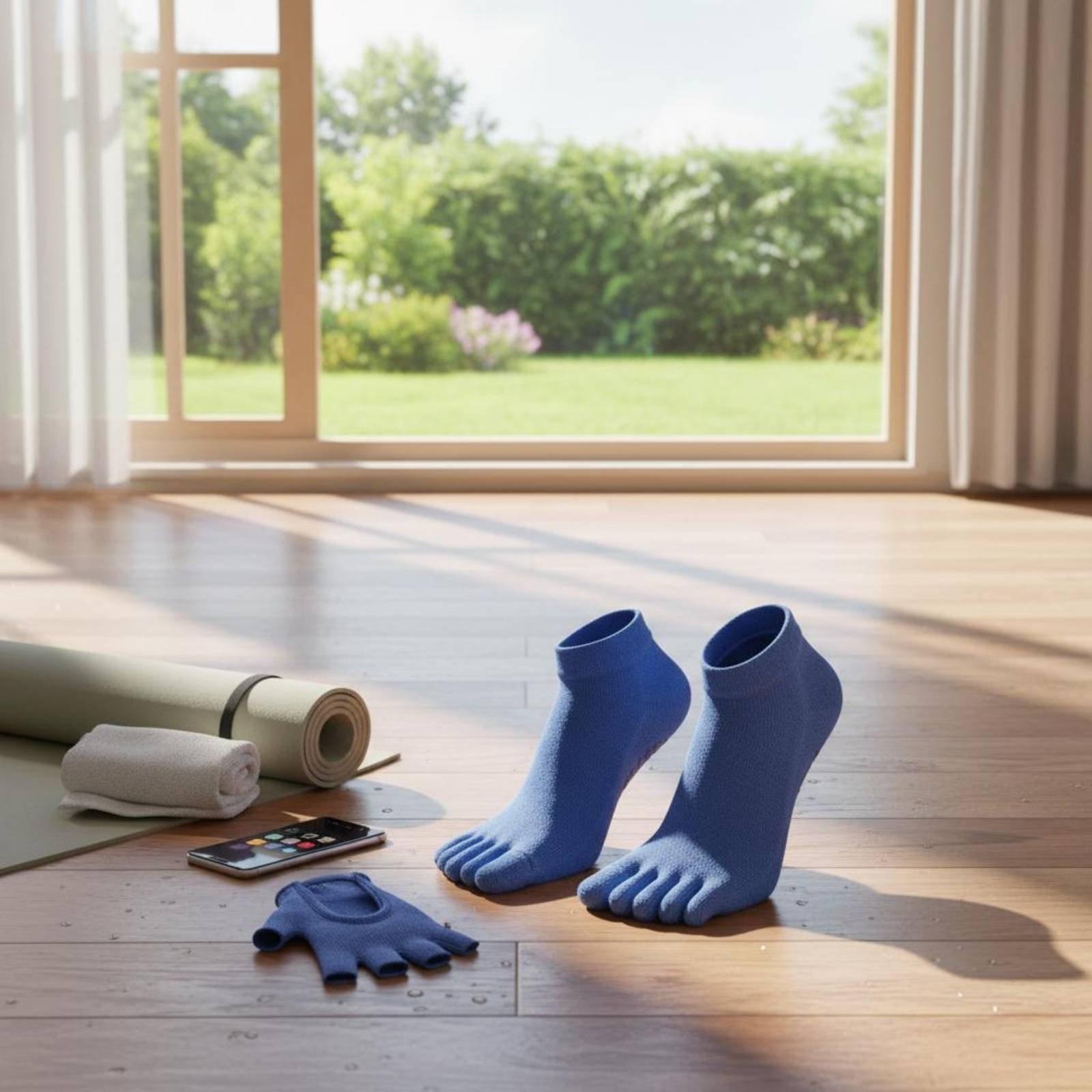 Sports Grip - Calzini Sportivi da Donna a Cinque