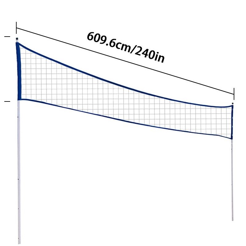Badminton Net - Rete da Badminton Portatile Professionale con