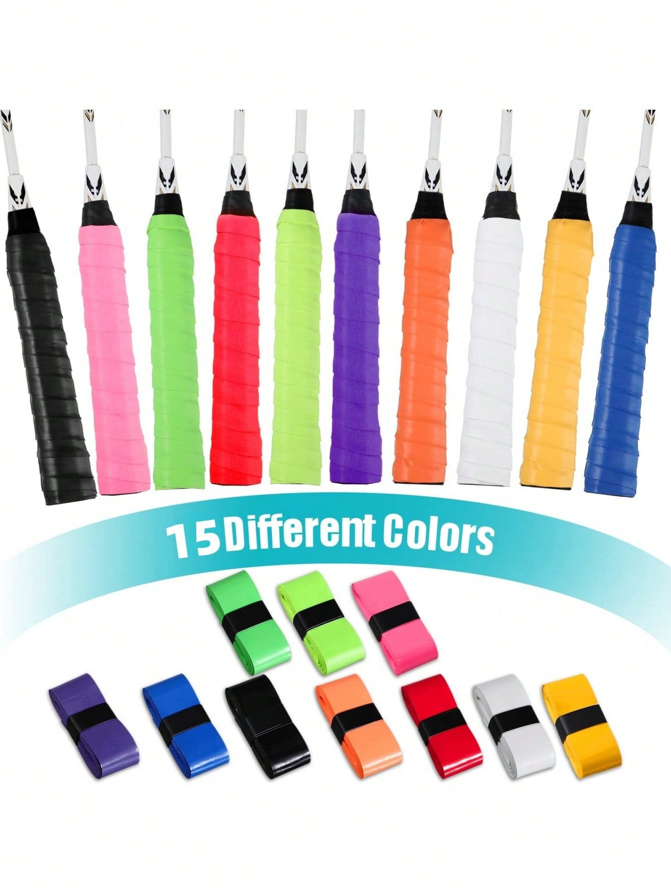 Badminton Grip - Nastro adesivo elastico antiscivolo e assorbente