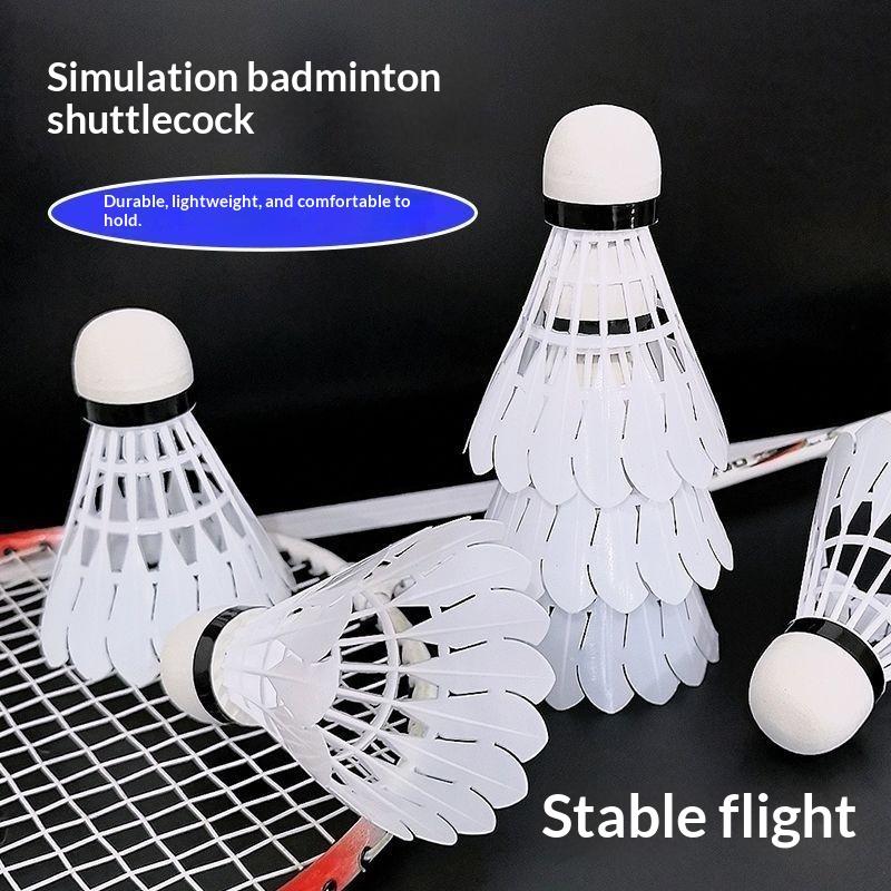 3/6/12 pezzi, volani da badmin - Badminton Shuttlecock recensione e prezzo