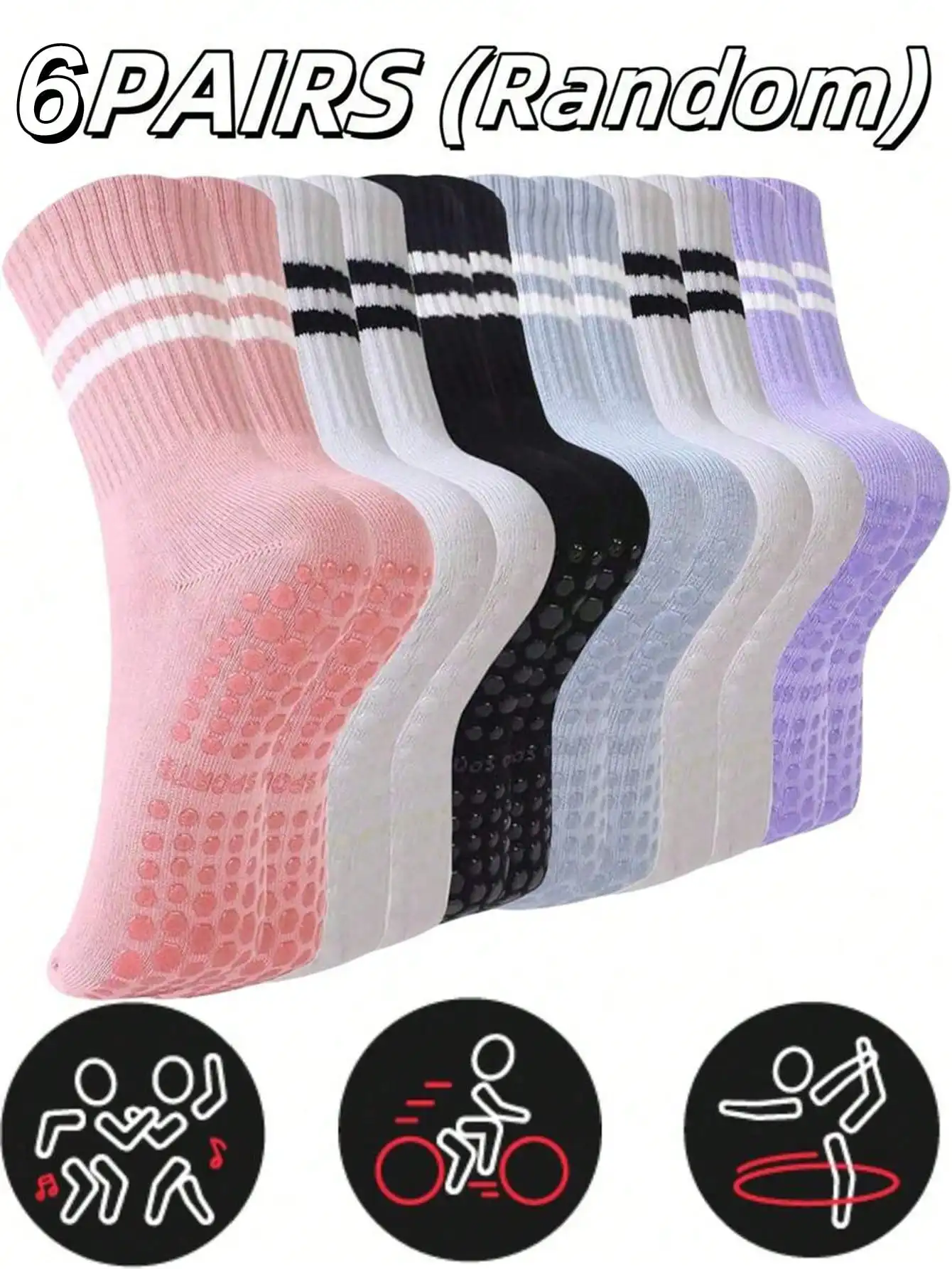 6 paia di calze sportive da do - Sports Grip recensione e prezzo