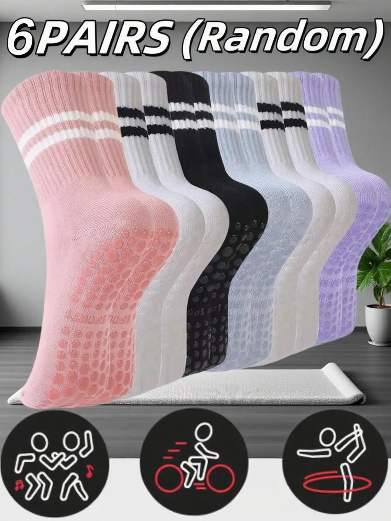6 paia di calze sportive da do - Sports Grip recensione e prezzo